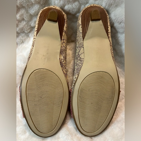 Kenzie Teren leather tweed Ballet slip on flats women’s size 8.5M - Picture 11 of 11